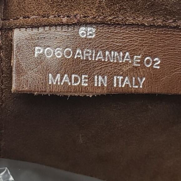 COACH ARIANNA DARK BROWN SUEDE LEATHER FRINGE BOOTS SIZE 6B GREAT CONDITION - Picture 6 of 8